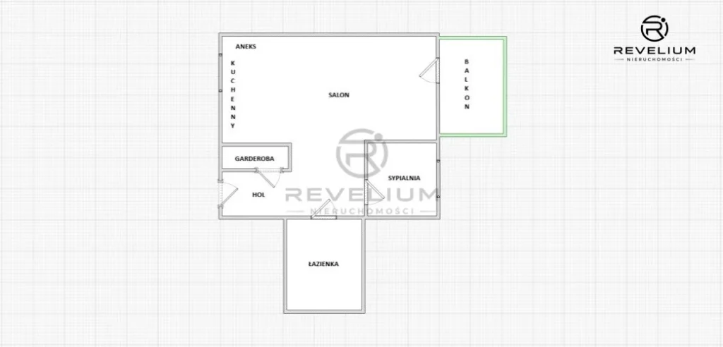 Mieszkanie, na sprzedaż, Reda, 46,0 m2 - rzut
